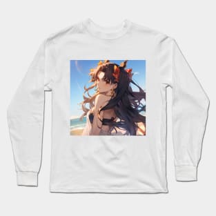 ishtar in beach Long Sleeve T-Shirt